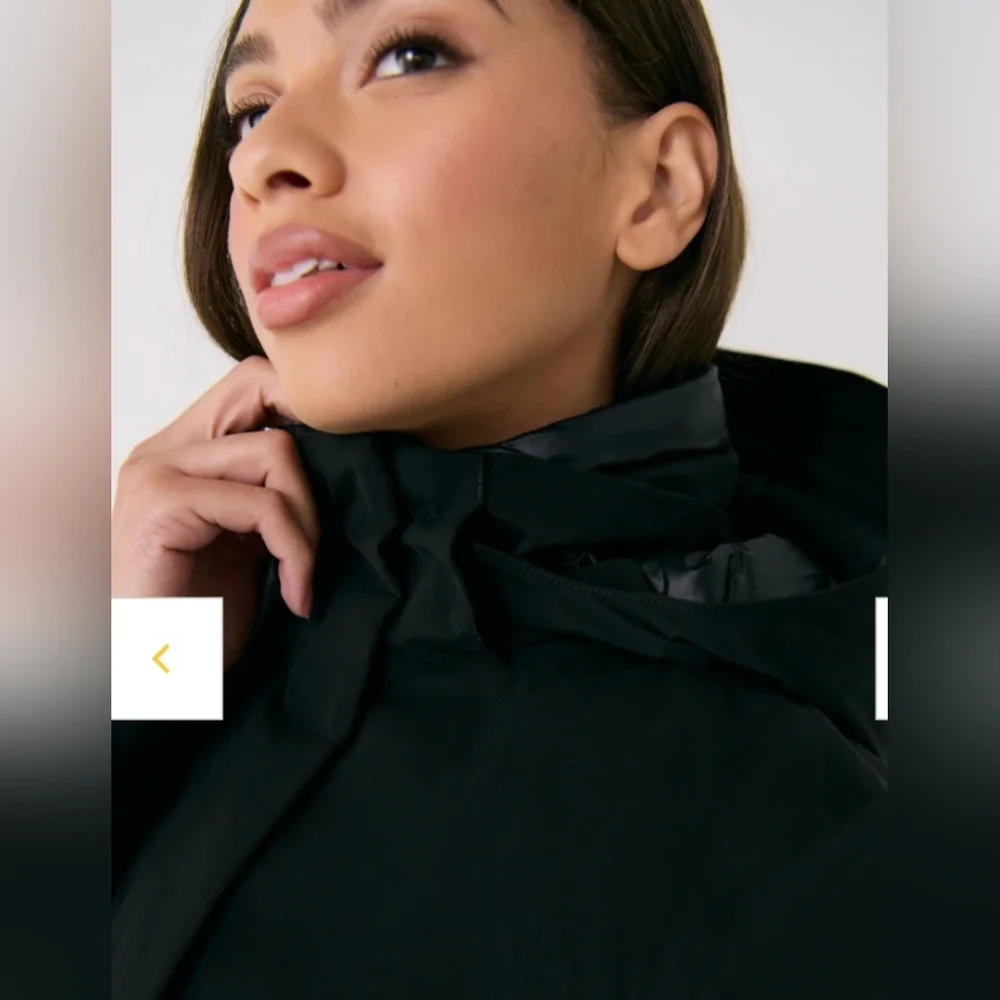 Lole Black Puffer Jacket - Picture 3 of 6